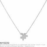Puzzle Pendant Necklaces By DOBBI ( VARIETY OF COLORS AVAILABLE )