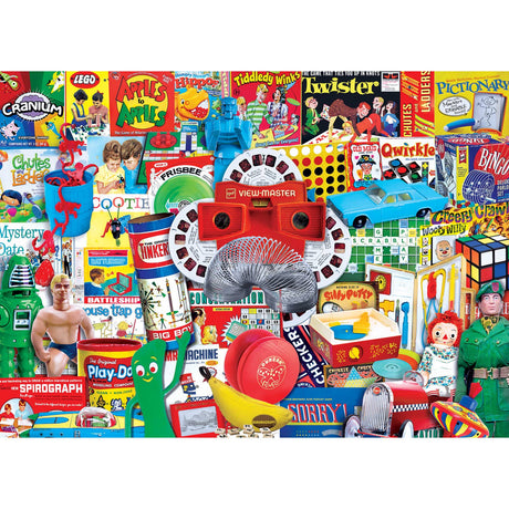 Flashbacks - Let the Good Times Roll 1000 Piece Puzzle by MasterPieces | Nostalgic Retro Jigsaw Puzzle