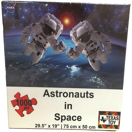 Astronauts in Space Jigsaw Puzzle (1000 pieces)