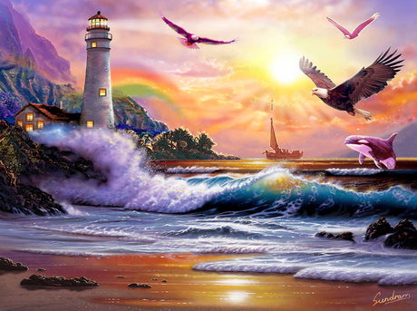 Eagle Bay 1000 Piece Coastal Puzzle by SunsOut