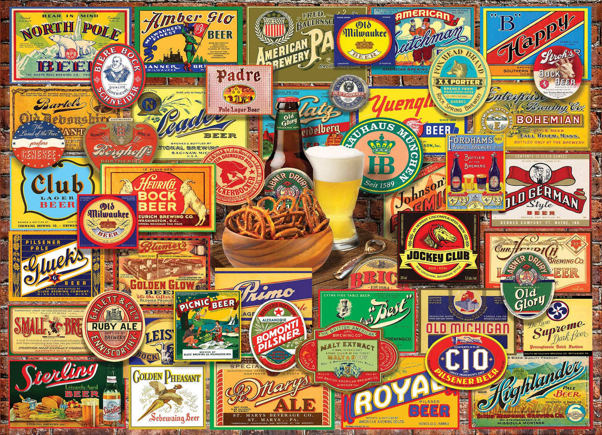 Beer Fest 1000-Piece Jigsaw Puzzle by Willow Creek Press