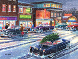 Twilight on Main 500 Piece Nostalgic Puzzle by SunsOut