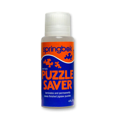 Save your puzzle with this Springbok puzzle glue. 