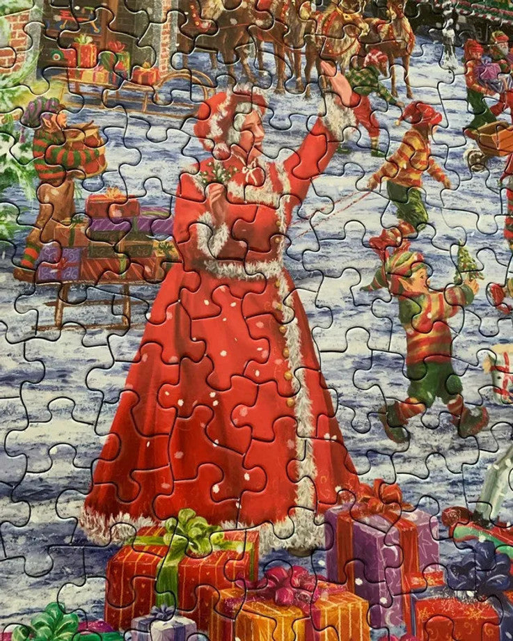 Santa Express 1000 Piece Jigsaw Puzzle by Springbok - A Festive Holiday Adventure