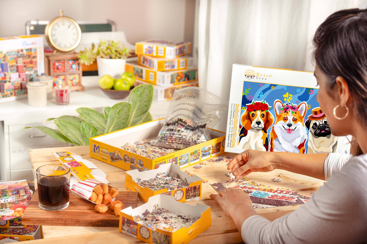 Dog Jigsaw Puzzle 1000 Piece by Brain Tree Games