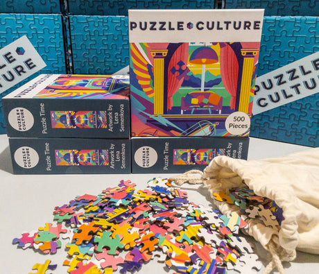 Puzzle Time Puzzle by Puzzle Culture - 500 Piece Jigsaw Puzzle