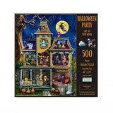 Halloween Party 500 Piece Puzzle by SunsOut - Spooktacular Holiday Fun