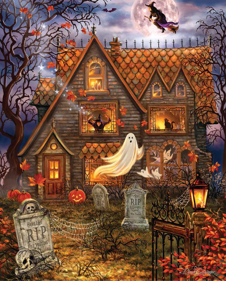 Springbok Haunted House Puzzle with 1000 pieces