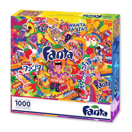 Springbok Fantastical puzzle featuring fanta and all things soda. Fun and colorful 1000 piece puzzle.