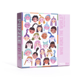 Who Runs The World? 500 Piece Puzzle by Puzzlefolk | Empowering Women Jigsaw Puzzle