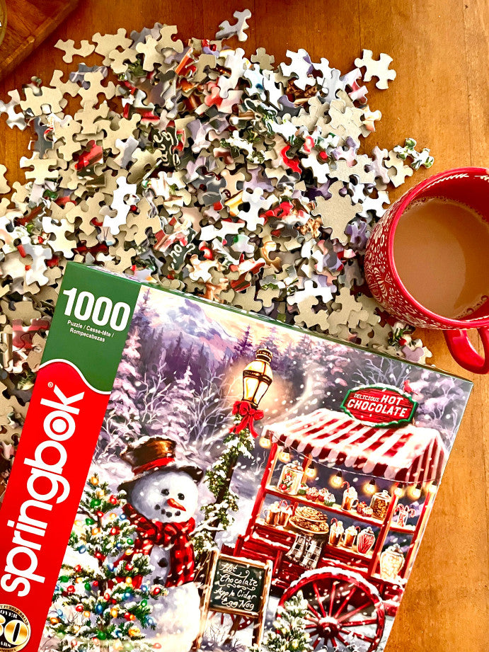 Hot Chocolate Stand 1000 Piece Jigsaw Puzzle by Springbok