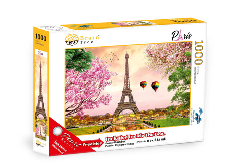 Paris Jigsaw Puzzle 1000 Piece by Brain Tree Games - Elegant & Creative