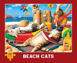 Beach Cats 1000-Piece Jigsaw Puzzle by Willow Creek Press