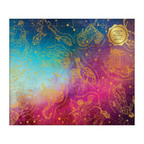 High-quality astrology-themed 1000 piece puzzle by Galison with foil embellishments and starry designs