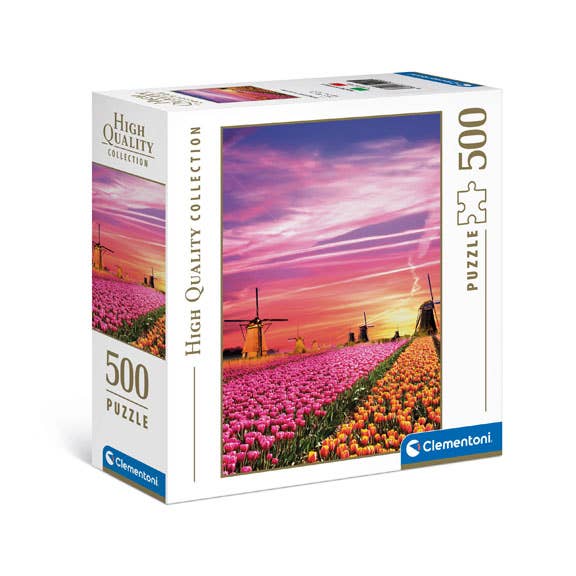 Magical Sunrise in the Netherlands 500 Piece Jigsaw Puzzle by Clementoni