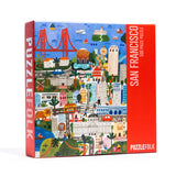 San Francisco 500 Piece Landmarks Puzzle by Puzzlefolk