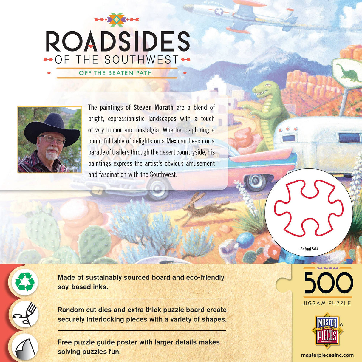 Roadsides of the Southwest - Off the Beaten Path 500 Piece Puzzle by MasterPieces