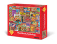 vintage image jigsaw puzzle by willow creek. fun 1000 piece puzzle.