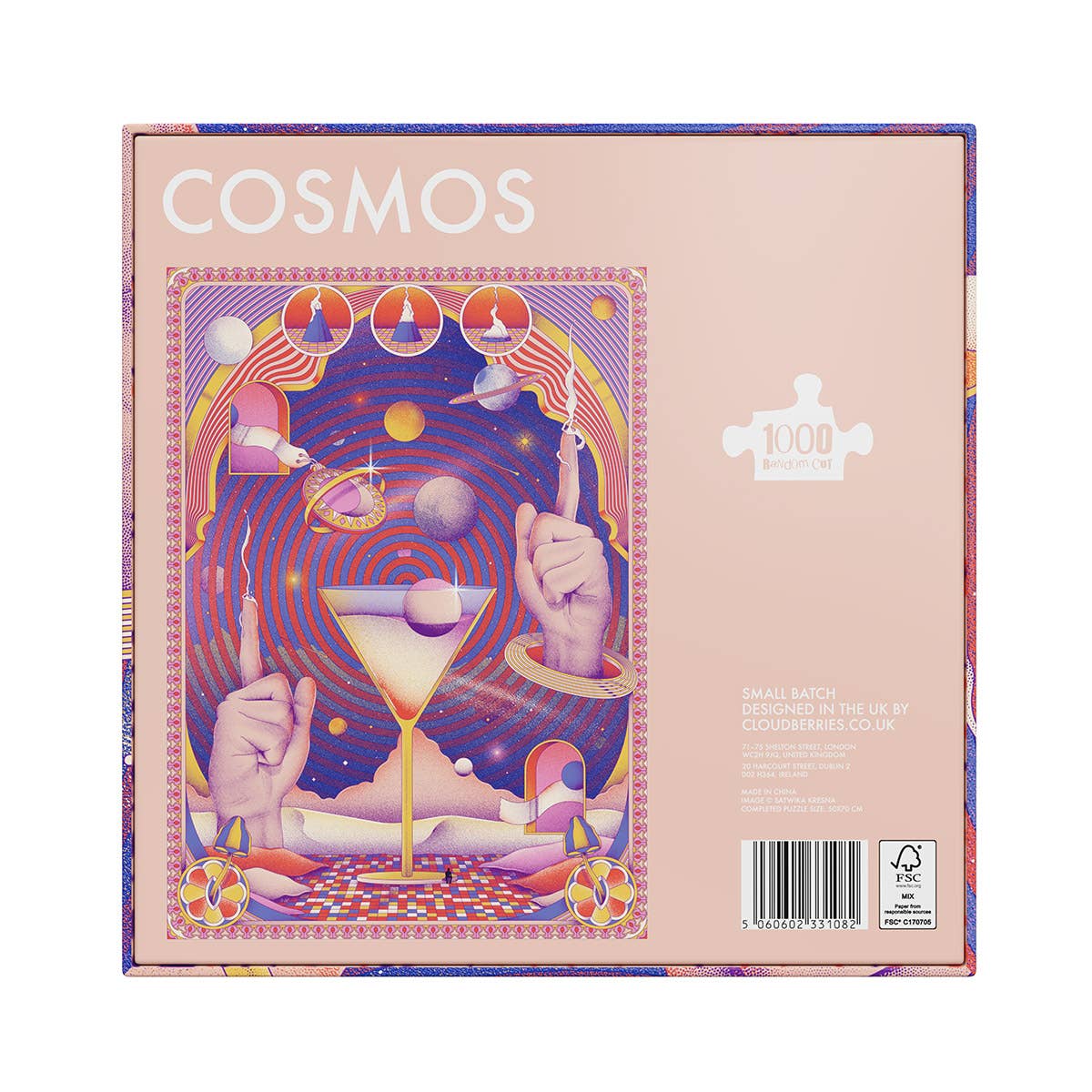 Cosmos 1000 Piece Jigsaw Puzzle by Cloudberries - Modern Puzzle