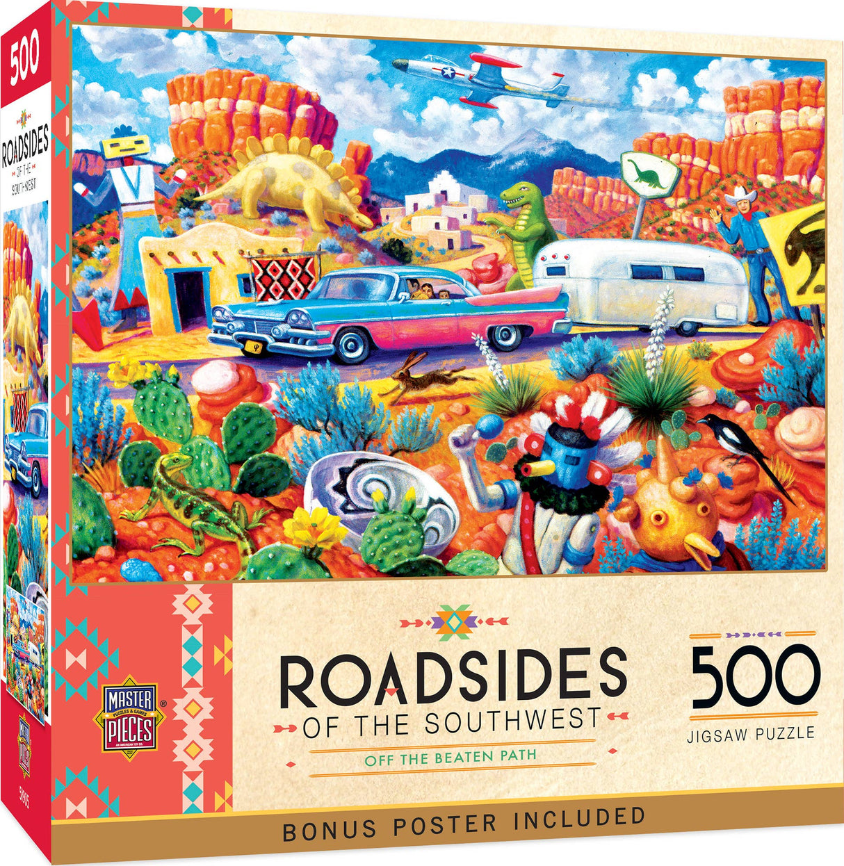 Roadsides of the Southwest - Off the Beaten Path 500 Piece Puzzle by MasterPieces