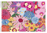 Completed Abundant Floral puzzle showcasing colorful and intricate nature-inspired designs