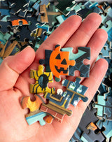 Halloween House - 500 Piece Jigsaw Puzzle by 1Canoe2