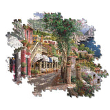 Clementoni Capri jigsaw puzzle with detailed and picturesque island view