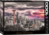 High-quality Seattle skyline jigsaw puzzle from Eurographics