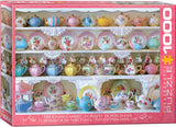 The China Cabinet 1000 Piece Jigsaw Puzzle by Eurographics - Vintage Tea Collection