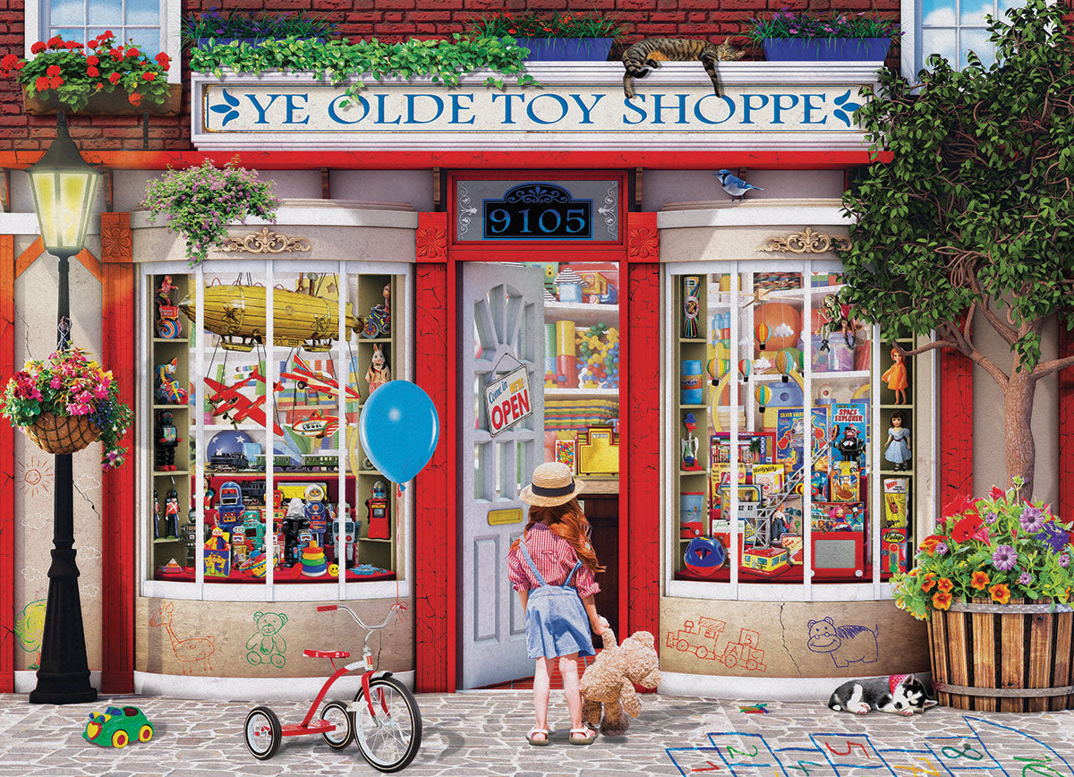 Ye Olde Toy Shoppe 1000 Piece Jigsaw Puzzle by Eurographics