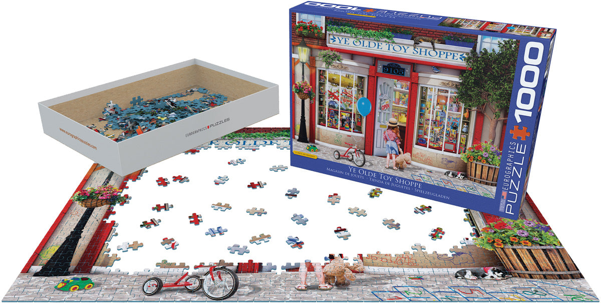 Ye Olde Toy Shoppe 1000 Piece Jigsaw Puzzle by Eurographics