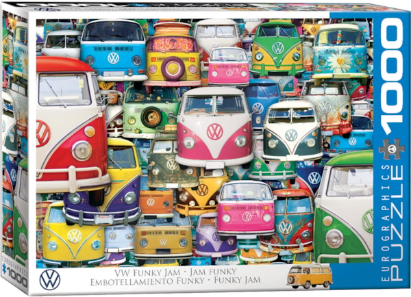 VW Funky Jam 1000 Piece Jigsaw Puzzle by Eurographics