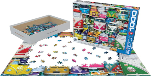 VW Funky Jam 1000 Piece Jigsaw Puzzle by Eurographics