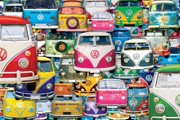 VW Funky Jam 1000 Piece Jigsaw Puzzle by Eurographics