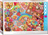 Sweet-themed 1000 piece puzzle by Eurographics