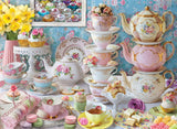 Tea Time 1000 Piece Jigsaw Puzzle by Eurographics - Vintage Tea Set Collection