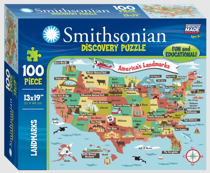 Smithsonian Discovery Puzzle - 100 Pieces