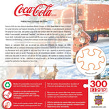 Coca-Cola Santa Puzzle 300 Pieces EZ Grip - Holiday Jigsaw Puzzle