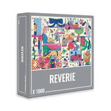 Reverie jigsaw puzzle by Cloudberries featuring whimsical designs of women, animals, and plants