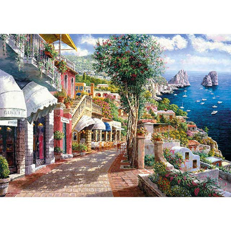 Scenic Capri-themed 1000-piece jigsaw puzzle