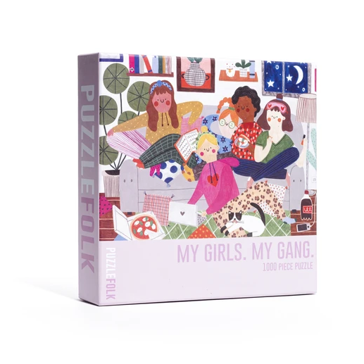 My Girls. My Gang. Puzzle by Puzzlefolk | 1,000 Piece Jigsaw Puzzle