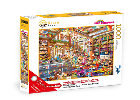 Toy Shopping 1000 Piece Jigsaw Puzzle by Brain Tree