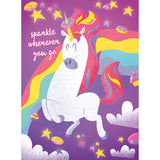 High-quality unicorn puzzle from Clementoni with inspirational phrase