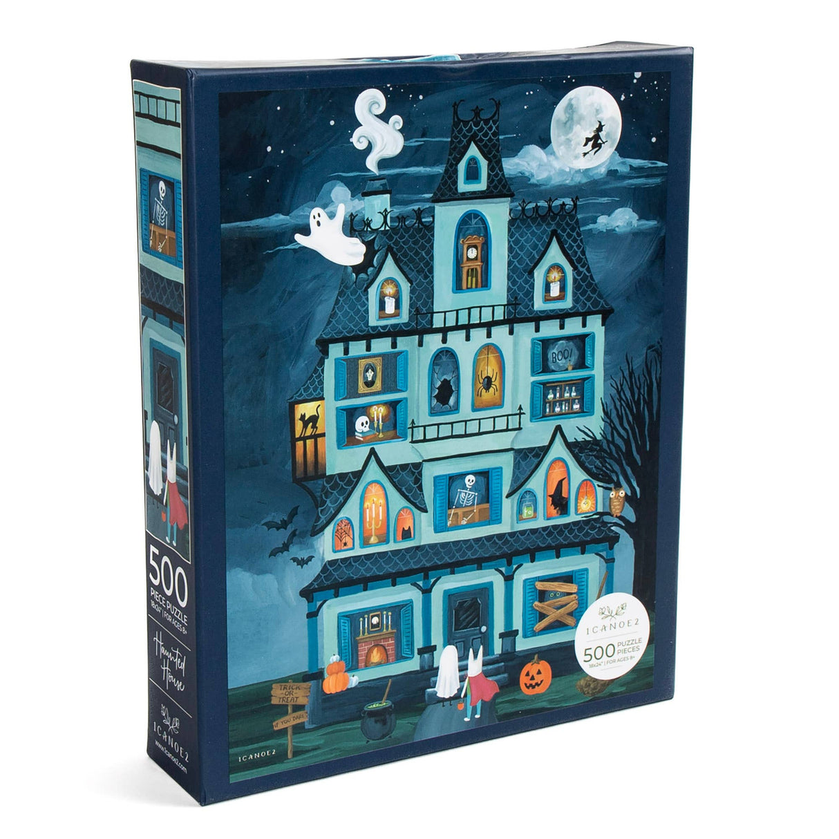 Halloween House - 500 Piece Jigsaw Puzzle by 1Canoe2