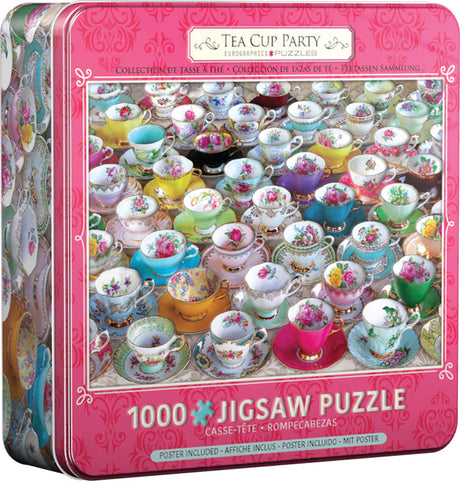 Tea Cup Party 1000-Piece Puzzle by EuroGraphics