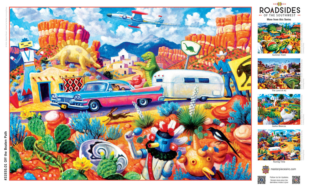 Roadsides of the Southwest - Off the Beaten Path 500 Piece Puzzle by MasterPieces