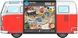 VW Road Trips Shaped Tin 550 Piece Jigsaw Puzzle by Eurographics - Retro & Unique