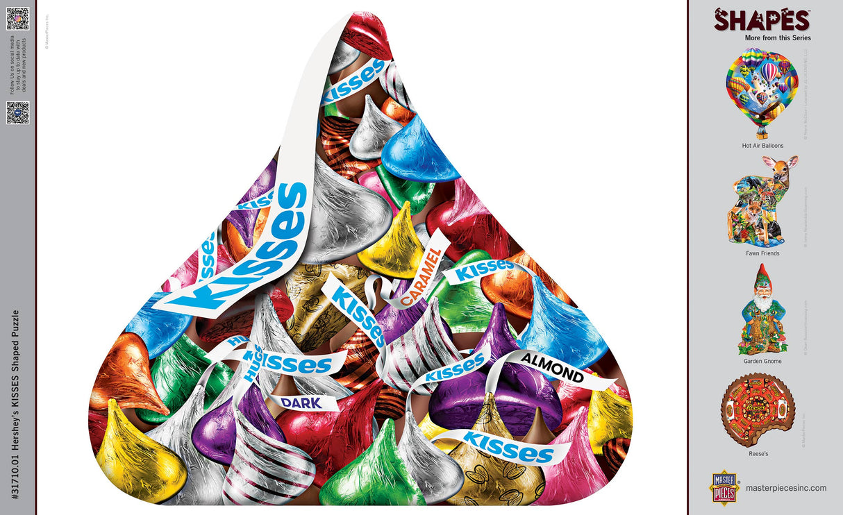 Hershey's Kisses 500 Piece Shaped Puzzle by MasterPieces