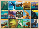 National Parks Wildlife 1000-Piece Jigsaw Puzzle by Anderson Design Group