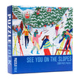 See You on the Slopes 1000 Piece Skiing Puzzle by Puzzlefolk